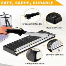 1pc A4 Small Office Paper Cutter, Paper Cutting Tool For Photos, Labels, Paper, With R4 Round Corner Trimmer,Back To School,School Supplies