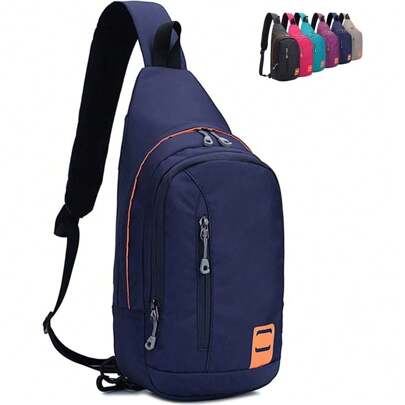 Local Delivery-- Small Sling Backpack Waterproof Unisex Shoulder Bag Chest Crossbody Daypack