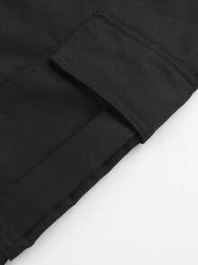 3 pezzi Pantaloncini cargo casual e spaziosi con stampe per ragazzi e adolescenti, sportivi e rilassati, adatti per primavera/estate/autunno