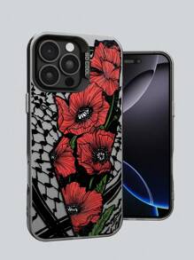 1 pieza Funda protectora de teléfono tipo mate antidesgaste y a la moda, compatible con múltiples modelos de teléfonos