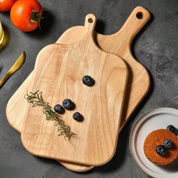 Una tabla de cortar de roble de alta calidad, tabla de cortar multifuncional, tabla de cortar, tabla de cortar de madera maciza, tabla de cortar con mango, tabla de cortar con mango de roble. Utensilios de cocina, artículos esenciales de cocina. Fácil de limpiar y duradera. Utilizada para manipular alimentos, verduras, carnes, frutas, jamón, etc. Adecuada para la cocina, el restaurante o el picnic al aire libre. Una tabla de cortar de madera maciza multifuncional imprescindible para un apartamento. Tabla de cortar para dormitorio.