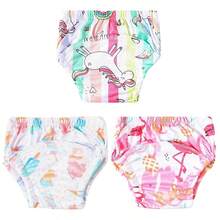 5pcs Reusable Baby Training Pants, Waterproof Washable Infant Cloth Diaper Covers, Breathable Potty Training Underwear - Multicolor - View 55