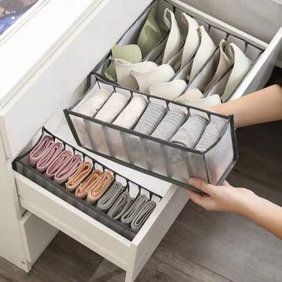 1 szt./3 szt. Torba do przechowywania tkanin, wygodna do przechowywania w domu, bielizna, spodnie, ubrania, przegródki na bieliznę, szuflady, przegródki na ubrania, torba, szafa, szafa, dżinsy, pudełko do przechowywania