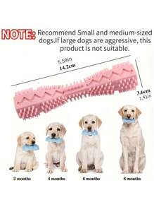 Palito masticable rayado para perros: juguete cepillador para la limpieza y el masaje dental, para la salud dental en todas las razas