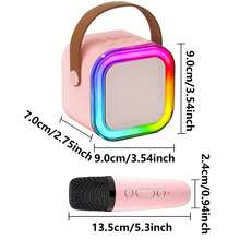 儿童无线卡拉OK麦克风玩具，适合3-12岁男孩女孩生日礼物（800mAh可充电电池） - 麥克風 - 查看 5