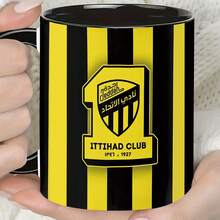 Phone Plante Al Ittihad Club Mug, A Ceramic Mug For Tea And Coffee With A Handle 11Oz Back To School - Multicolor - View 8
