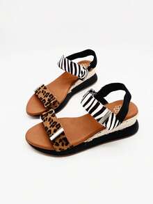 Casual Sport Sandals With Thick Soles And Adjustable Straps For Optimal Support, Open-Toe Summer Shoes For Beach And Daily Wear - LEOPARDO - View 4
