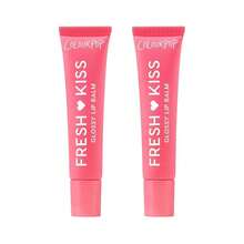 ColourPop Fresh Kiss Glossy Lip Balm - Hydrating Lip Care Enriched With Peptides, Hyaluronic Acid, Shea Butter & Vitamin E For An Ultra-Cushiony Formula - Strawberry Milk (0.49 Oz) Puh6dian