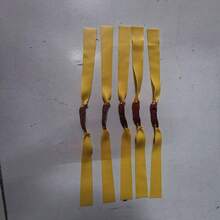 6pcs/10pcs Hunting Slingshot Rubber Band 0.75mm Flat Latex Slingshot Elastic Material, Random Color - Yellow - View 9