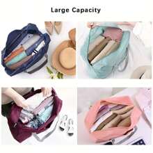 1 set de bolsa de viaje plegable con gran capacidad, bolsa de fitness expandible, bolsa de mano deportiva, equipaje de fin de semana
