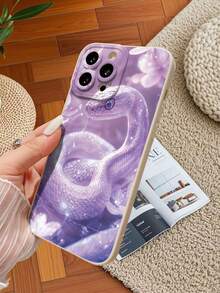 1 件简约优质蛇纹磨砂防摔穿孔镜头保护手机壳适用于 Apple//OPPO/VIVO/Redmi/ 系列