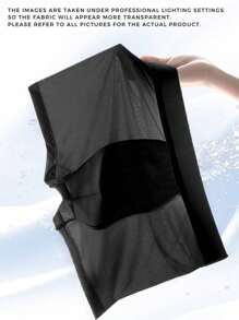 Set de 5 piezas de ropa interior de hombre - calzoncillos tipo bóxer cómodos, suaves, transpirables y de moda, calzoncillos estilo slip de seda helada para hacer deporte