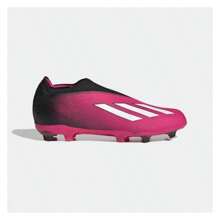 Adidas X Speedportal+ FG J GZ5120 Unisex Kid's Black/Pink Soccer Cleats 6 NX1114
