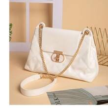 Women Shoulder Bags - 刺繡白色 - 查看 1