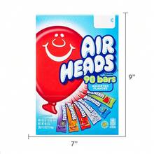 Airheads Candy Variety Gravity Feed Box, 90 Individually Wrapped Assorted Fruit Bars 0.55 Oz / 90 Bars - 90 bars - View 10