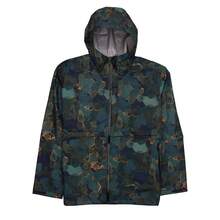 The North Face Alta Vista Jacket Mens 2XL Navy Green Camo Full Zip Hooded ERK220 - Green - View 1