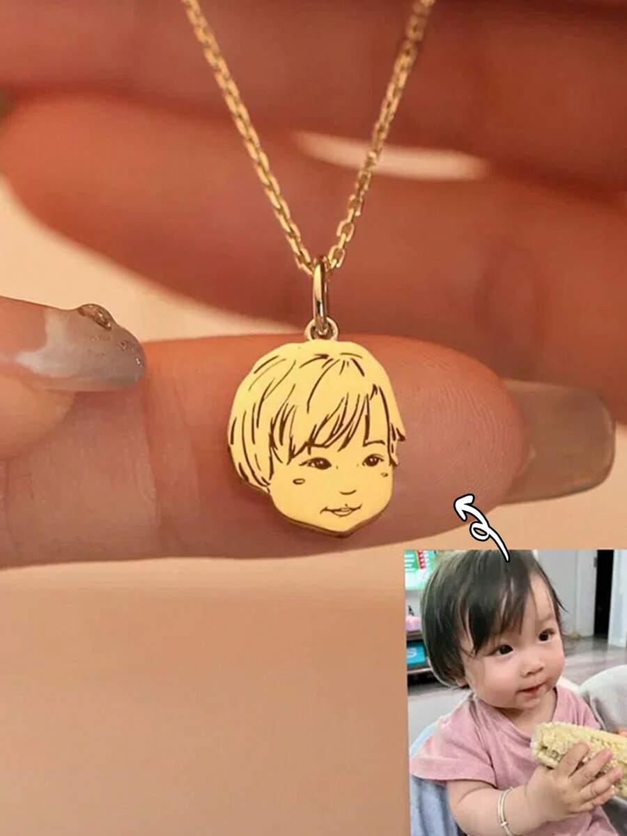 1 pezzo Ritratto personalizzato di animali domestici, disegno minimalista, accessorio commemorativo in acciaio inossidabile, regalo per il ritorno a scuola, forniture scolastiche, adatto per ufficio, scuola, aula, regali per insegnanti, università, colleghi, dormitorio, adatto per ragazzi e ragazze, adolescenti, scuola media, scuola superiore, università