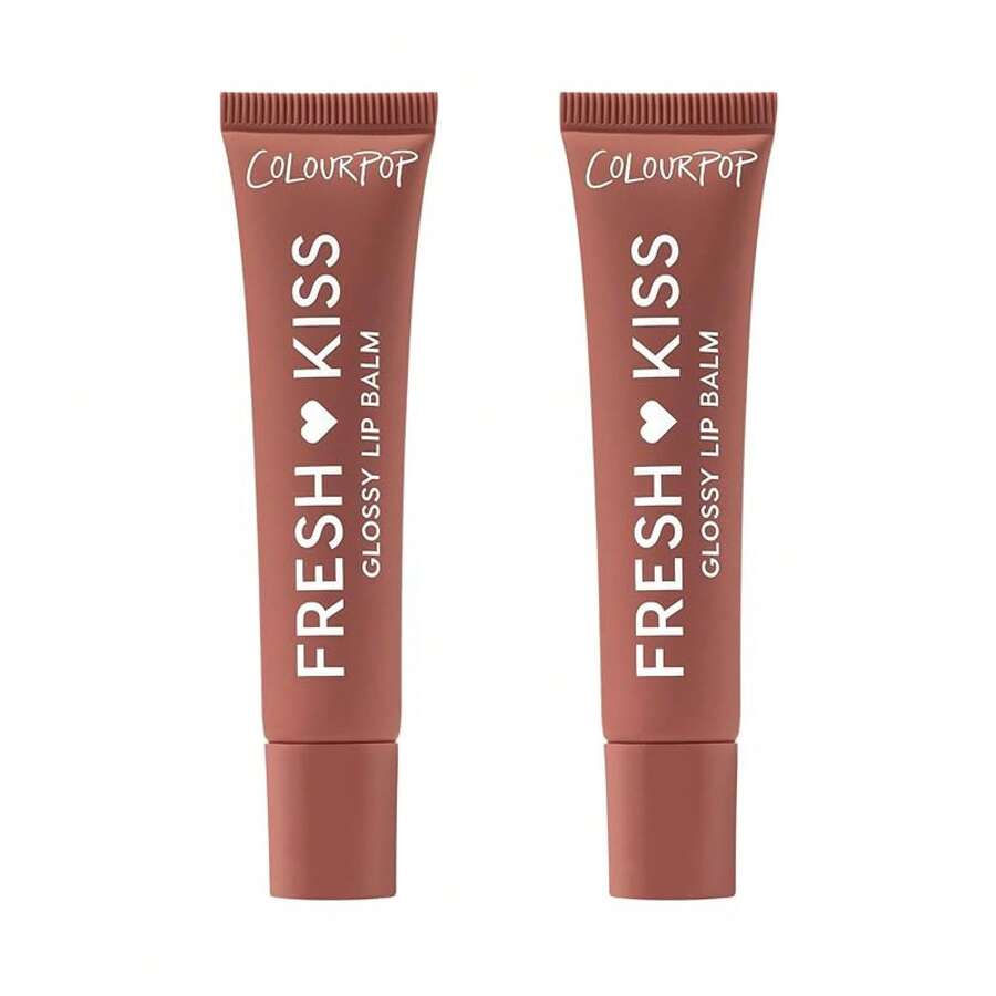 ColourPop Fresh Kiss Glossy Lip Balm - Hydrating Lip Care Enriched With Peptides, Hyaluronic Acid, Shea Butter & Vitamin E For An Ultra-Cushiony Formula - Cherry Glaze (0.49 Oz) Puh7dian