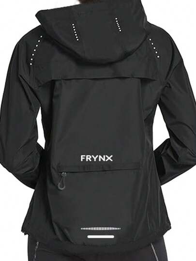 Women's Waterproof Hooded Rain Jacket – Outdoor Windproof Hiking Softshell Coat With Zip Pockets, Breathable Trekking Shell, Lightweight Camping Travel Climbing Jacket For Hiking, Backpacking, Jogging & Adventure