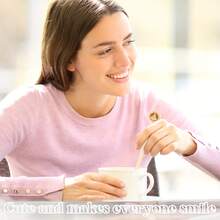 50/100 件高品质木制咖啡搅拌棒，适合咖啡、茶、牛奶和鸡尾酒 - 彩色 - 查看 7