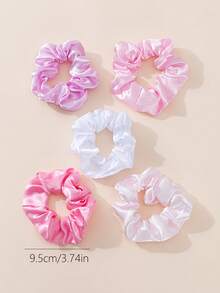 20 件套粉色公主风格发圈 - 可爱、优雅、时尚、甜美