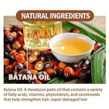 1 件 Batana 油洗发水和发膜套装 - 防毛躁洗发水和护发素套装 - 令头发柔软有光泽，非常适合干性头发！ - 棕色 - 查看 3