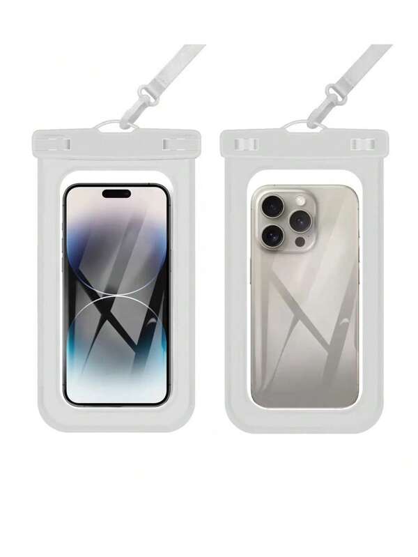 1 Borsa Impermeabile Universale IPX8, Custodia Impermeabile per Smartphone Adatta per Nuoto Sott'acqua, Borsa Asciutta per Spiaggia, Custodia Protettiva per Smartphone