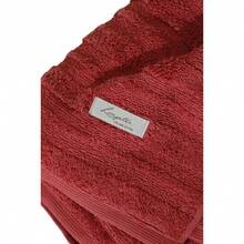 Bath Towel Set/Giant And Face Towel 4 Pieces Super Thick Soft 100% Cotton Loft Lm Peter - 亮橙色 - 查看 2