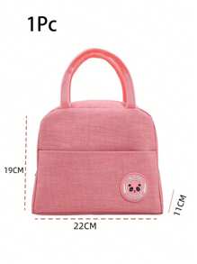 1 Stück isolierte Lunch-Tragetasche für den Schulanfang, thermische Lunchbox ohne Lebensmittelkontakt, geeignet für Schüler, Arbeiter, Camping, Dicke Aufbewahrungstasche