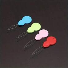 Enhebrador de agujas automático de colores aleatorios, herramienta manual simple para coser talla grande fácil. Máquina de enhebrar agujas para el hogar, máquina de coser, máquina de enhebrado automático de agujas para equipos de costura, máquina de enhebrado de agujas de varios colores, accesorios de costura manual