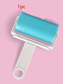 1/2pcs Reusable Lint Roller Clothes Sticky Dust Remover Brush, Washable Fabric Cleaner For Pet Hair, Lint, Dust