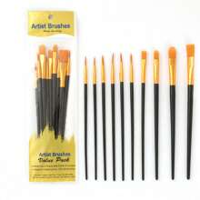 10pcs Fine Detail Painting Brush Art Craft Brush Set-Gifts For The Start Of School Season,Back To School,School Supplies
