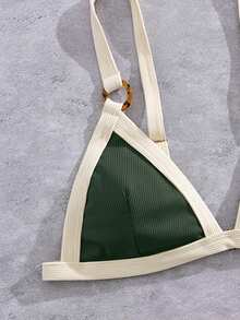 Women's Summer Beach Trim New European And American Style Bikini Set