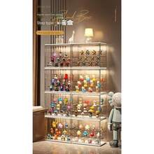 1 件透明防尘展示柜，收藏品小雕像、玩偶、模型、珠宝、化妆品展示柜