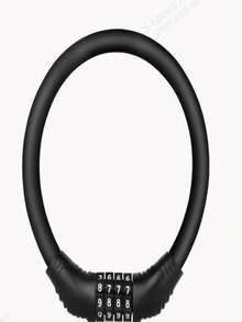 1 件重型自行车钢缆锁，合金环锁，适用于山地车、公路车 - 彩色 - 查看 1