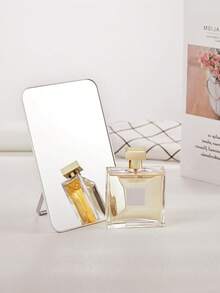 Portable Foldable Mirror 8x5 Inch, Multi-Position Stand & Hanging Hole, Compact Travel Essential White - Trắng-có từ tính - Xem 7