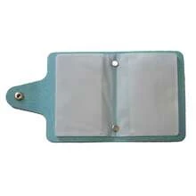 24 Card Slots Card Holder Card Holder Multi-Card Slots Women's Men's Card Holder Coin Purse RFID Credit Card Holder, Coin Pocket And ID Card Window, Anti-Theft Design, Dark Brown - Valentine's Day / Father's Day Gift, Simple Multi-Card Slot Wallet, Travel Accessory, Adjustable Buckle Closure, Perfect Choice For Thanksgiving