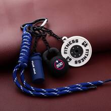 1 件运动包挂件套装,高端健身房装饰挂件,钥匙扣,礼品汽车配件包挂件背包,适合学校 - 彩色 - 查看 8