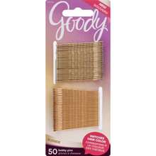 Goody SlideProof Bobby Pins - 48 Ct, Brunette Brown, High Gloss Bobby Hair Pins For Styling, Lock In Style, Comfortable, Pain-Free Hair Accessories For Women & Men, All Hair Types - 金屬金髮 - 查看 2