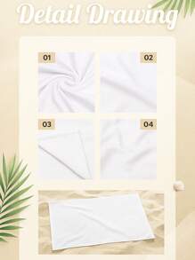 Prosop de plajă albastru cu desene animate cu cățeluș - personalizat cu text personalizat, prosop de înot super absorbant și cu uscare rapidă, culoare pură și decor în stil ultra-simplificat, cadou perfect pentru călătorii de vară, nunți și vacanțe