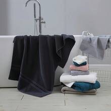 Juego de 8 toallas de lujo [4 toallas de mano + 2 toallas de cara + 2 toallas de baño], altamente absorbentes, de secado rápido, suaves y amigables con la piel, diseño de unicolor, adecuado para todas las estaciones, ideal para baño, salón, piscina, playa, deportes al aire libre, viajes, cocina, recibir invitados, regalos de Halloween y Acción de Gracias, también adecuado para decoración de otoño, decoración de Halloween, toallas de salón, toallas de hotel, equipo deportivo, artículos esenciales para el hogar - Multicolor - Ver 8