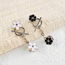 2/4/6pcs Mixed Style Jeans Waistband Accessories: Metal Waist Adjusters With No Holes, Invisible Waistband Buttons, Ironed Jeans Buttons, Adjustable Waist, No Traces, Fasteners Compatible With Denim For Sewing DIY - Multicolor - View 2