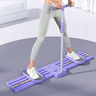 ZM Health Macchina da sci, macchina di allenamento da sci simulata, esercitatore per gambe e fianchi, attrezzatura per fitness aerobico, per casa, palestra, pilates, yoga