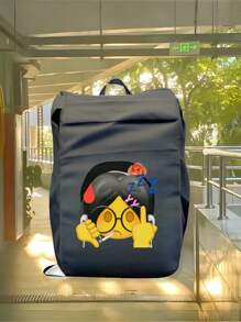 1PC Customized Backpack, Personalized Photo Customization, Suitable As A Unique Gift For Children, Friends, Family, Or Oneself Who Are About To Start School. Lightweight Canvas Design, Smooth Hardware Buckle,Suitable For Christmas, Thanksgiving, Holiday Parties, Birthday Parties, Daily Life ﻿