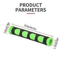 1 para silikonowych osłon na kierownicę w kształcie rogu rekina, antypoślizgowa osłona na kierownicę motocykla/roweru elektrycznego - Wielokolorowe - Zobacz 4