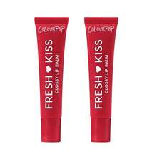 ColourPop Fresh Kiss Glossy Lip Balm - Hydrating Lip Care Enriched With Peptides, Hyaluronic Acid, Shea Butter & Vitamin E For An Ultra-Cushiony Formula - Strawberry Milk (0.49 Oz) Puh6dian