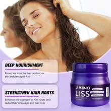 Lumino Liss Straightening, LuminoLiss Hair Straightening Without Formol, Lumino Liss Without Formol, Hair Straightening Cream, Restores Natural Hair Silkiness, Frizz-, Silky Straight Hair - 1 - 查看 5