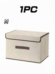 2pcs/Set Foldable Storage Box, Suitable For Bras, Socks, Underwear, Clothes, Pants, Blankets, Stationery, Toys, Books, Drawer Dividers, Jeans Drawer Organizer, Bedroom Accessories, Dust-Proof Lingerie Storage Box, Toy & Clothing Storage Box, Non-Woven Fabric Collapsible Storage Bin, Fabric Wardrobe Organizer, Clothes Storage Organizer, Home Decor, Space-Saving Organizer, Back To School - Multicolor - View 15