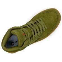 Airwalk AW6353 Boots Men 10.5 Olive Suede Mongo Mid Comp Toe EH Work Shoe KHD255