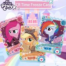 MY LITTLE PONY 1/6 piezas Tarjeta Mágica de Mi Pequeño Pony al azar, 1 y 30 cajas al azar, incluida la oportunidad de sacar tarjetas negras raras, favorita de los coleccionistas, para útiles escolares, de vuelta a la escuela